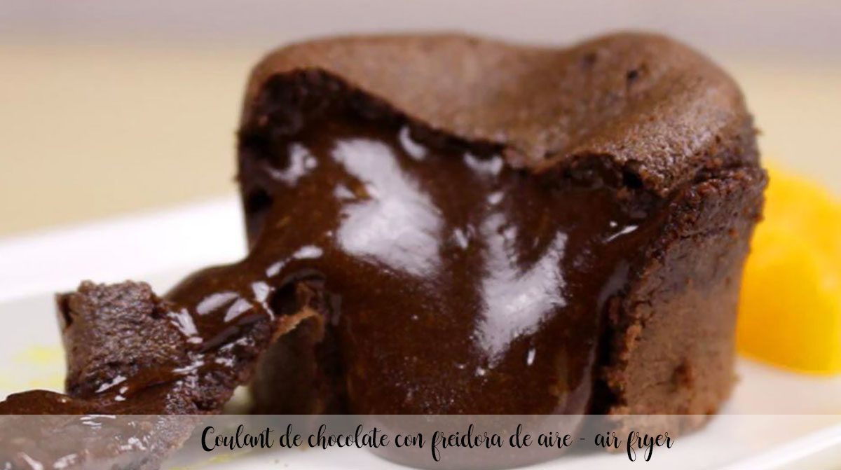 Coulant Au Chocolat Avec Friteuse Air Friteuse Air Recettes