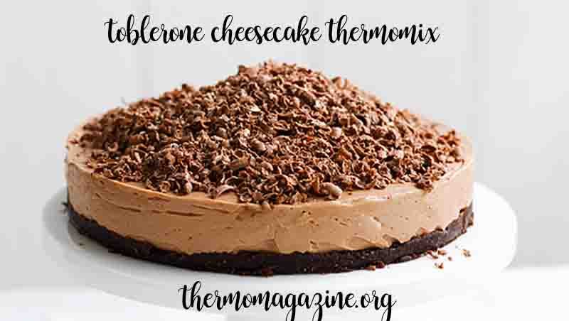 Chillecake Toblerone avec thermomix