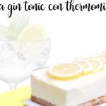 Gin et Tonic Cake avec Thermomix