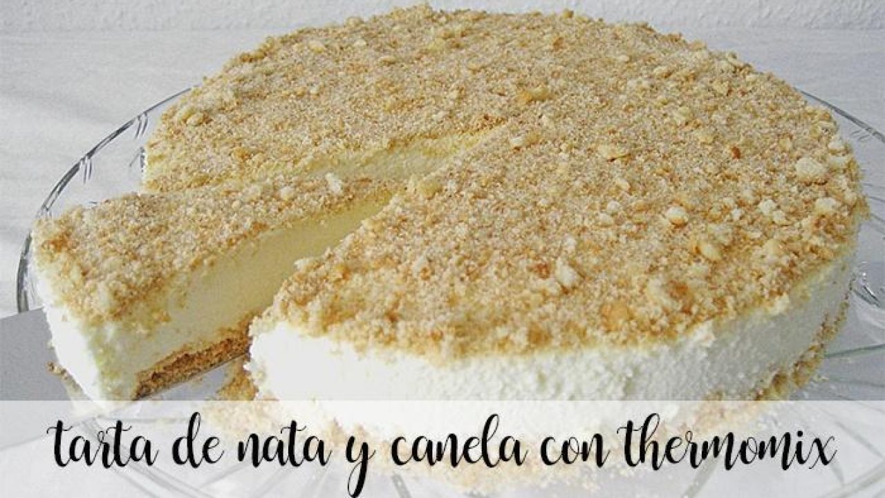 Gateau A La Creme Et A La Cannelle Avec Thermomix Recettes Pour Thermomix