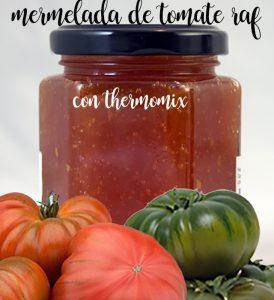 Confiture de tomates au thermomix