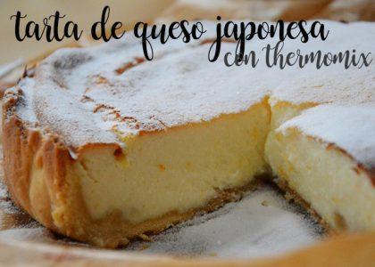 Gâteau au fromage japonais avec thermomix