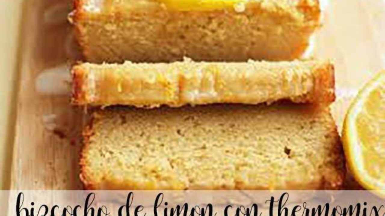 Genoise Au Citron Avec Le Thermomix Recettes Pour Thermomix