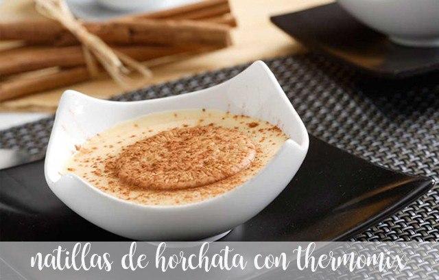 Horchata Custard avec Thermomix