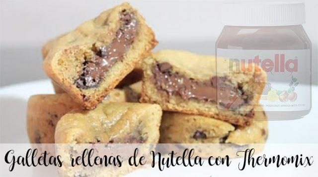 Biscuits Farcis au Nutella avec Thermomix