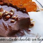 Panna Cotta au Chocolat avec Thermomix