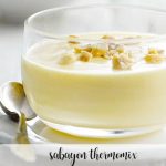 Sabayon au Thermomix