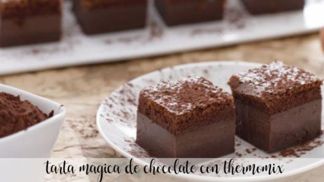 Gateau Au Chocolat Magique Avec Thermomix Recettes Pour Thermomix Recettes Pour Thermomix