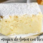 Gâteau au citron magique avec thermomix