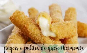 Des doigts ou des bâtons de fromage avec Thermomix