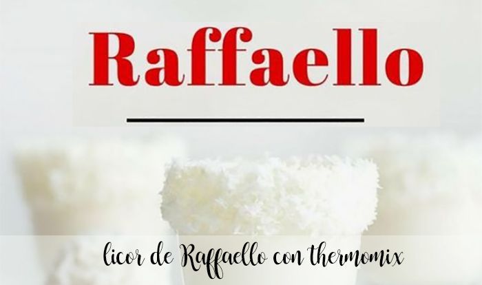 Raffaello liqueur au thermomix