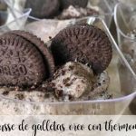 Mousse à biscuits Oreo avec Thermomix