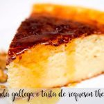Quesada gallega ou tarte au fromage blanc avec thermomix