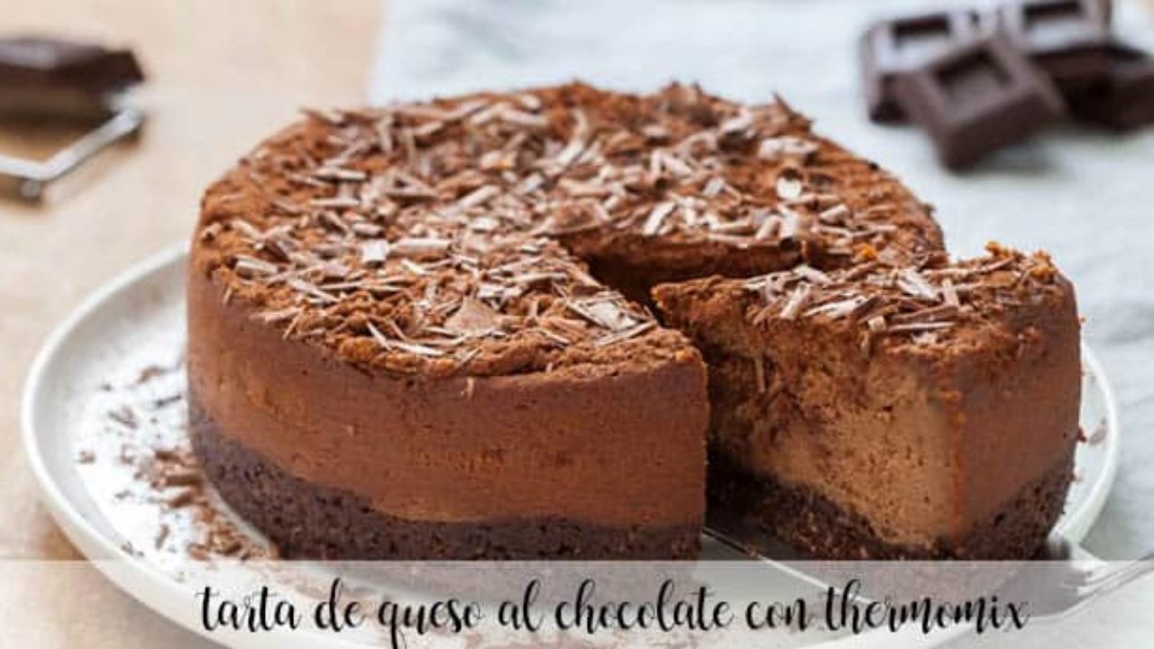 Gateau Au Fromage Au Chocolat Avec Thermomix Recettes Pour Thermomix Recettes Pour Thermomix