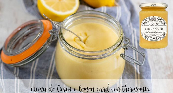 Crème au citron - Curd au citron avec thermomix