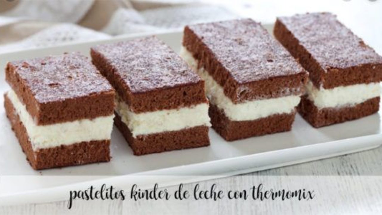 Gateaux Milk Kinder Avec Thermomix Recettes Pour Thermomix Recettes Pour Thermomix