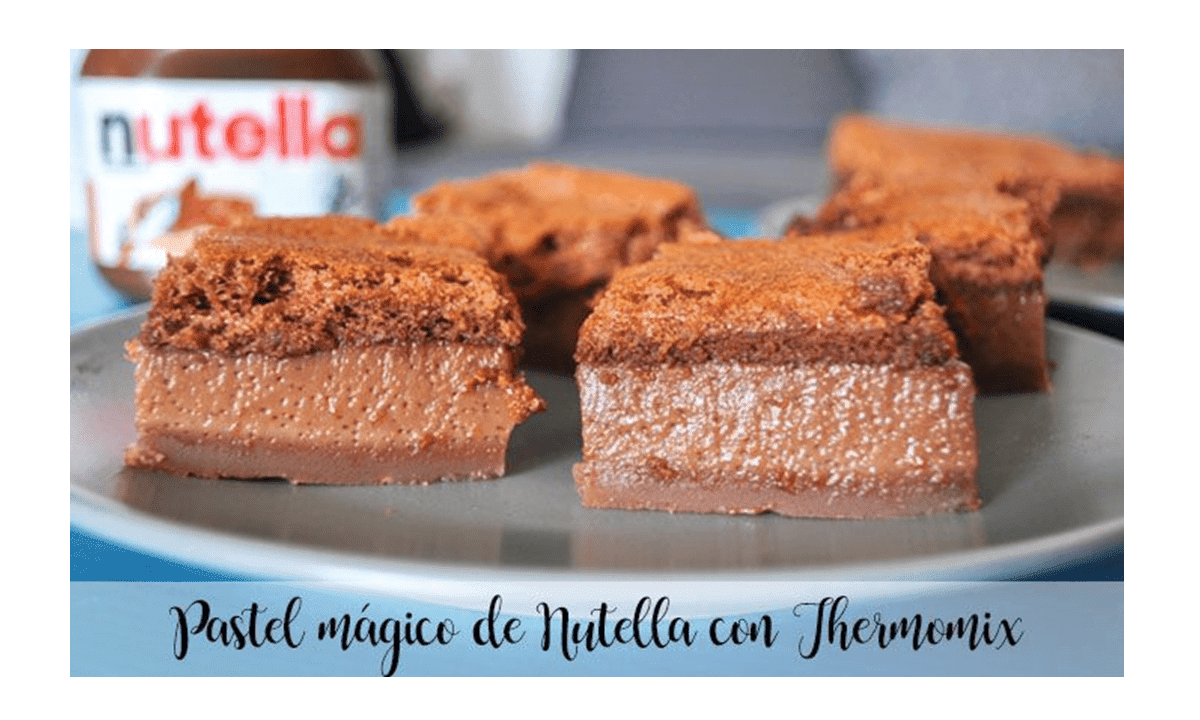 Gateau Magique Nutella Avec Thermomix Recettes Pour Thermomix Recettes Pour Thermomix