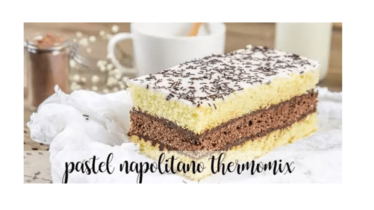 Gâteau napolitain avec Thermomix