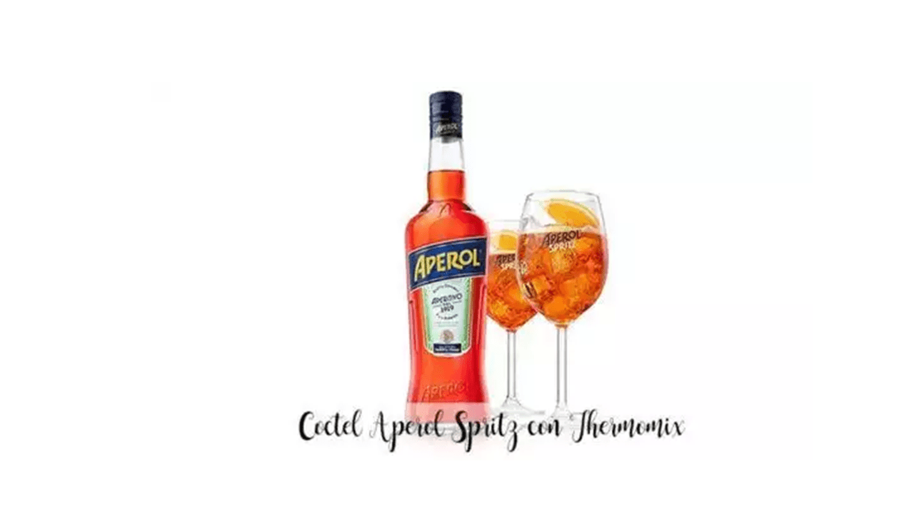 Aperol Spritz Cocktail avec Thermomix