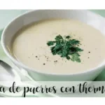 Crème de poireaux avec Thermomix