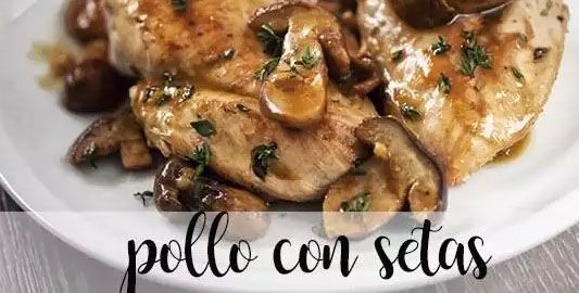 Poulet aux champignons au Thermomix