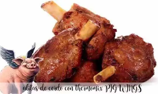 Ailes de porc ( pig wings ) avec thermomix