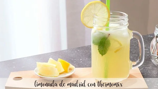 Limonade de Madrid au thermomix
