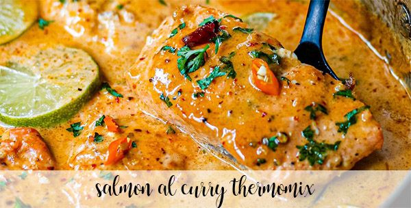 Curry de saumon au thermomix