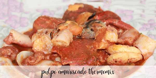 Poulpe amer au Thermomix