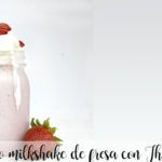 Milk-shake à la fraise au Thermomix