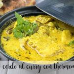 Côtelette de porc au curry au Thermomix
