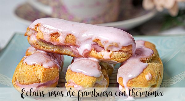 Eclairs rose framboise au thermomix