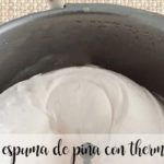 Mousse d'ananas au Thermomix