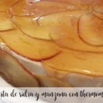 Cidre asturien et tarte aux pommes avec Thermomix