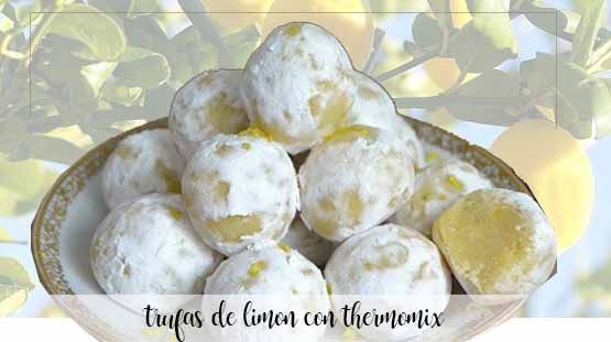 truffes au citron au thermomix
