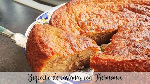 Gâteau aux marrons au Thermomix