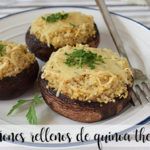 Champignons farcis au quinoa au thermomix