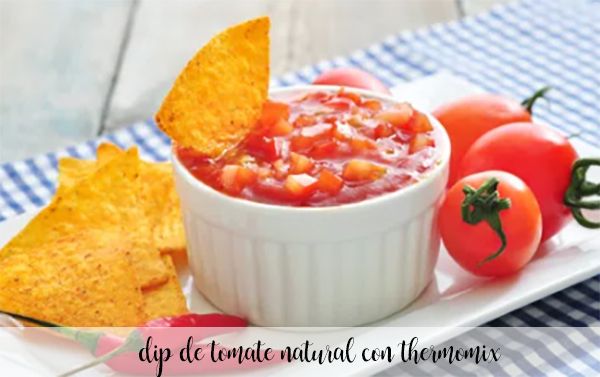 Trempette naturelle aux tomates au thermomix