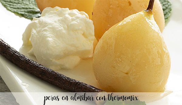 Poires au sirop Thermomix