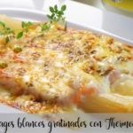 Gratin d'asperges blanches au Thermomix