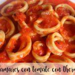 Calamars à la tomate au Thermomix
