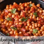 Pois chiches frits au thermomix