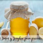 Sirop de citron et de gingembre pour prévenir les rhumes