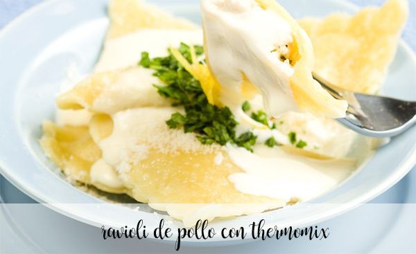 Ravioli poulet et basilic thermomix