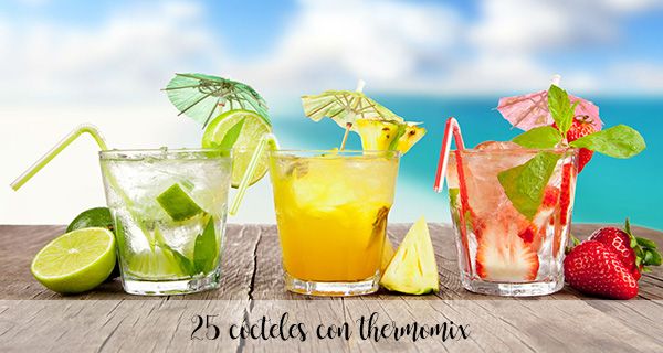 25 cocktails au thermomix