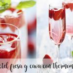 Cocktail fraise et cava au thermomix