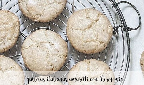 Biscuits amaretti italiens au Thermomix