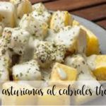 Pommes de terre asturiennes au fromage Cabrales au Thermomix