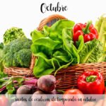 recettes de légumes de saison en octobre