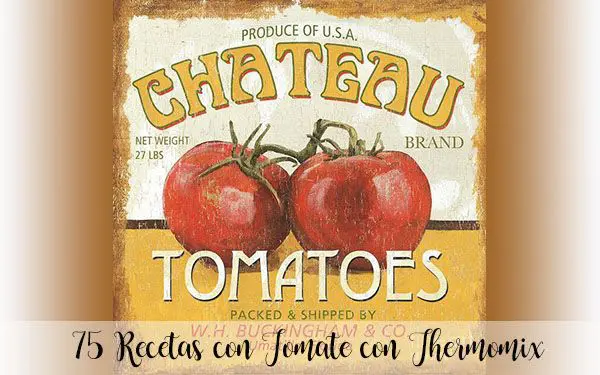 75 Recettes à la Tomate au Thermomix